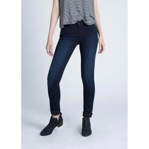 DISH PERFORMANCE DENIM MID RISE STRAIGHT  & NARROW